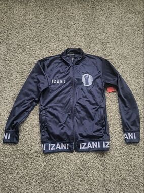 Izani Collection Racer Track Jacket Size Medium